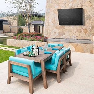 Housse de télévision extérieure personnalisée avec logo, imperméable, résistante au soleil, couverture intégrale - Product Image 6