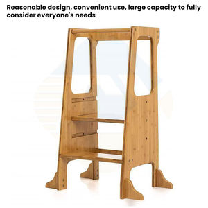 Tour d'apprentissage en <span class=keywords><strong>bois</strong></span> Montessori pour enfants à la maison tabouret en <span class=keywords><strong>bois</strong></span> chaise d'escalade - Product Image 3