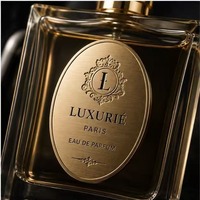MAISON DE VOYAGE PARIS Étiquette adhésive personnalisée en métal brossé en forme de cœur, impression sérigraphique, décoration, étiquette de parfum, logo, emballage