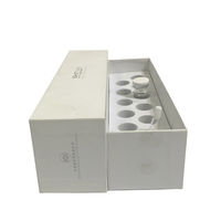 Boîte cosmétique personnalisée de luxe en carton ondulé auto-élevable, recyclable et écologique, avec finition mate/estampée/lustrée pour parfum