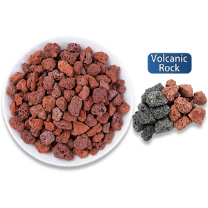 Fábrica que Suministra Rocas Volcánicas Naturales, Roca de <span class=keywords><strong>Lava</strong></span> Roja y Negra para Plantación Hortícola, Acuarios, Paisajismo, Piedra Volcánica - Product Image 3