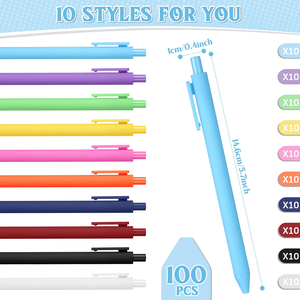 Stylo publicitaire en caoutchouc pas cher en gros avec logo personnalisé, stylo à bille promotionnel en plastique, cadeaux promotionnels personnalisés - Product Image 4