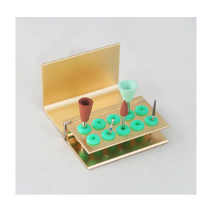 Support de fraises dentaires pour instruments rotatifs FG RA/CA, bloc de fraises à 10 trous, autoclavable - Product Image 1