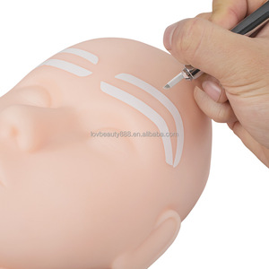 Plantilla Adhesiva Desechable de Plástico para Cejas, Resistente al Agua, para Dar Forma a las Cejas con Aerógrafo - Product Image 6