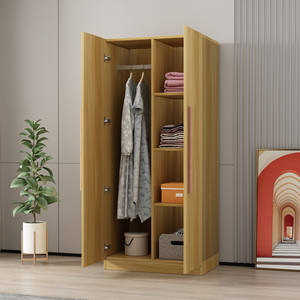 <span class=keywords><strong>ตู้</strong></span>เสื้อผ้าห้องนอนครัวเรือนที่ทันสมัยและเรียบง่ายบ้านเช่า<span class=keywords><strong>ไม้</strong></span>ประกอบง่ายตู้เก็บของขนาดเล็ก - Product Image 5