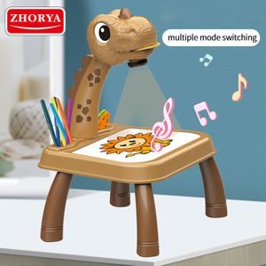 Zhorya 3 In 1 graffiti disegno giocattoli proiettore bambini proiezione tavolo da disegno per bambini - Product Image 3