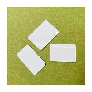 Cartes de visite en métal par Sublimation, pièces, tailles personnalisées, <span class=keywords><strong>carte</strong></span> professionnelle en Aluminium blanc, bricolage - Product Image 1