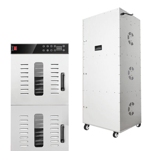 Déshydrateur alimentaire en acier inoxydable à 10 couches avec contrôle de la température, sécheur à plateaux entièrement automatique PLC Ti Core pour la transformation alimentaire - Product Image 2