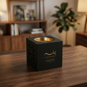 Elegante Quemador de Incienso de Madera de Pino, Aromaterapia, Fragancia para el Hogar, Diseño Rústico, Hecho a Mano, Ecológico, Uso Religioso - Product Image 3