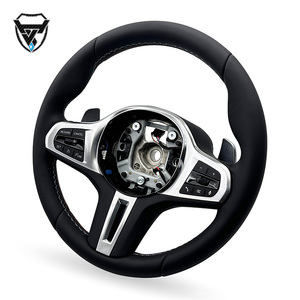 Volant en cuir modifié de couleur personnalisée en usine pour ZC-G38-P5 BMW - Product Image 1