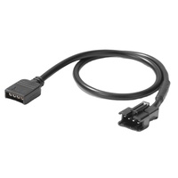 12V 4 broches 5V 3 broches SM fil ligne 3/4P mâle femelle carte mère RGB adaptateur câble de Conversion pour PC ordinateur bande lumineuse LED