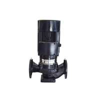Pompa Sentrifugal Vertikal ISG 4"/100mm Motor Pompa Inline Vertikal untuk Perlindungan Kebakaran Peningkat Tekanan 100-200 L/mnt