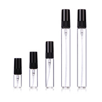 Botol Semprot Vial Kaca Isi Ulang Murah 2ml 3ml 5ml 10ml, Botol Parfum Mini Kecil untuk Sampel Tester