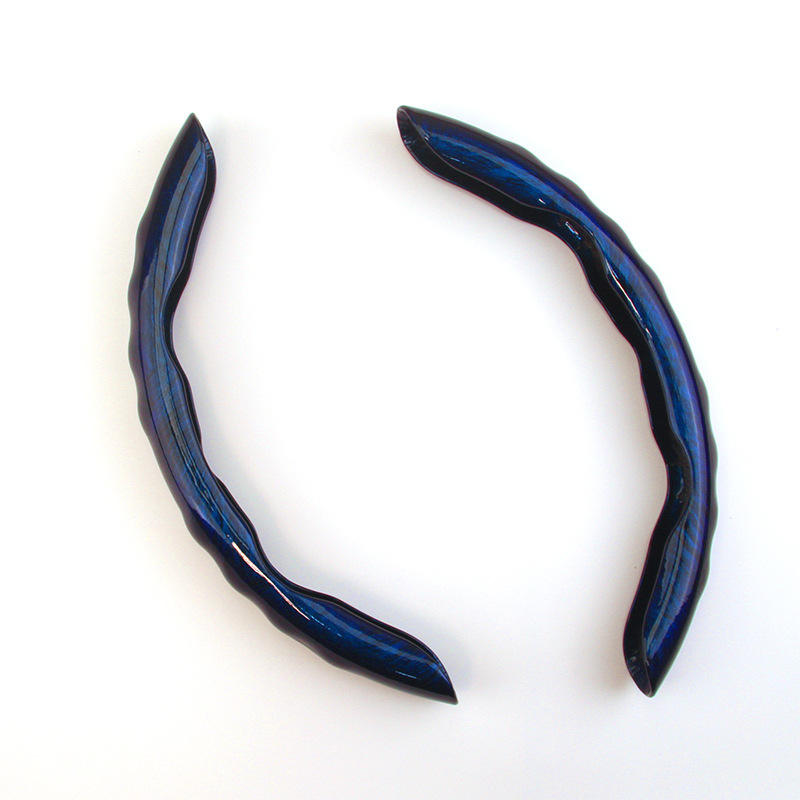 Bleu plume-2 pièces