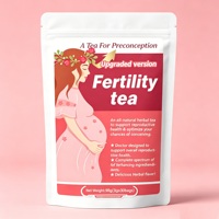 3g * 30 Sachets de Tisane Détoxifiante Fraîche pour la Santé et la Fertilité Féminine, en Vrac, en Boîte