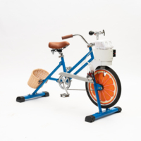 Bicicleta de Fiesta para Niños EXI Pedal Power con Ruedas de 20 Pulgadas, Fácil de Conducir, con Máquina de Burbujas de Aluminio