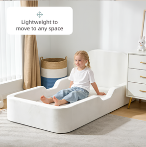 Ab Lager: Modernes Kinderbett mit Sicherheitsgitter, Flaches Design für Hotel & Wohnzimmer Schlafzimmermöbel - Product Image 3