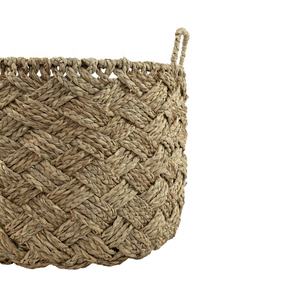 Cesta de almacenamiento de algas marinas al por mayor decoración casera hecha a mano de contenedores de almacenamiento elegantes de Vietnam - Product Image 5