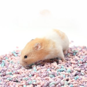 Litière en coton et papier pour hamster, litière absorbante pour hamster, papier pour maintenir la chaleur, coton pour petits animaux - Product Image 1