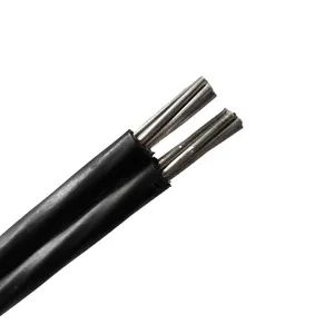 Cable aislado aéreo de PVC XLPE 0,6/1kv, 25mM 35mm 50mm 70mm, cable aéreo ABC