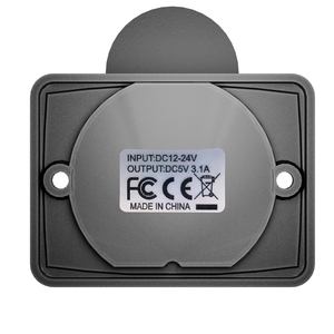 Nhà Máy Bảng Điều Chỉnh Núi Dc12v 24V Không Thấm Nước 3.1A Kép <span class=keywords><strong>USB</strong></span> Cổng Điện Xe Sạc Ổ Cắm Cho Xe Buýt Xe Tải Thuyền Marine - Product Image 4