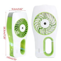 Mini ventilateur portatif usb de brumisation d'air frais refroidisseur de glace avec humidificateur support de brouillard mini ventilateur de pulvérisation d'eau ventilateur de support d'humidificateur