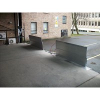 Rampa de Carga Manual Deslizante TM PEDANE TRR75A de Aleación de Aluminio con Capacidad de 4000 kg para Uso con Montacargas, Sistema de Gancho