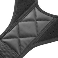 Correcteur de posture en gros à expédition rapide, soutien dorsal réglable, ceinture correctrice de posture corporelle pour le travail et l'entraînement