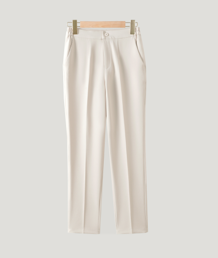 Pantaloni di riso bianco