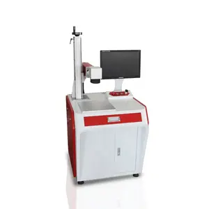 MCL Usine Autonome 30W Métal Plastique Ruban Or Fibre de Verre Gravure Laser Machine de Marquage