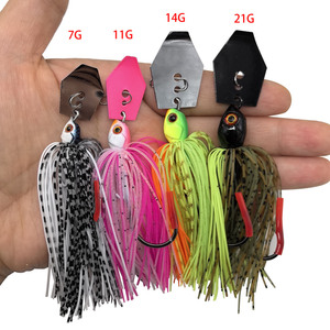 Mycena 7G/9G/11G/14G/21G Chatter Bait, Spinner Bait, Blade Jig, Dancer, Buzzbait, Wobbler, Ami da pesca in acciaio inossidabile per Bass - Product Image 2