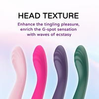 OEM-Fabrik APP-Musik Vollflüssiger Silikon USB-Aufladbarer Leistungsstarker Klitoris-Vibrator Sexspielzeug für Erwachsene Klitoris-Massagestab
