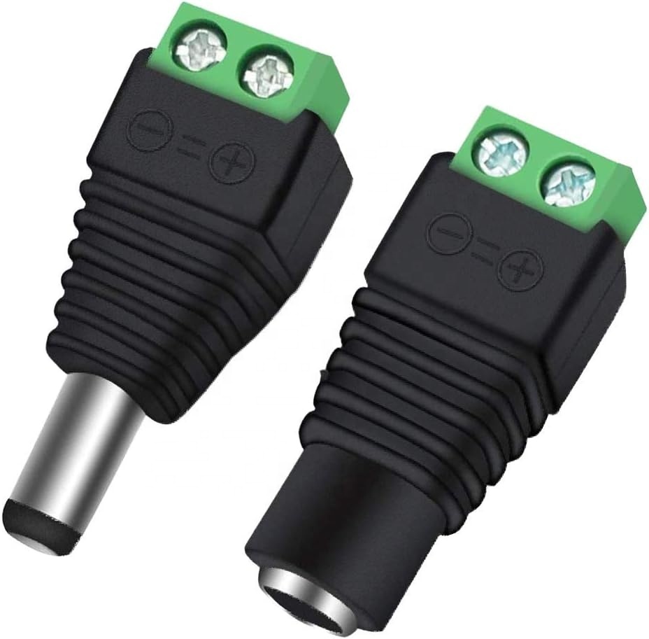 SHANFEILU Cavo di prolunga di alimentazione CC da 5,5 mm x 2,1 mm maschio SHANFEILU Cavo di prolunga di alimentazione CC da 5,5 mm x 2,1 mm maschio