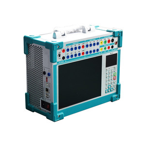 Probador de Relés Trifásicos de 10kV - Azul, Frecuencia 0-1000Hz, 0-120A, Precisión del 0.2%, Salida de Voltaje y Corriente CA - Product Image 3