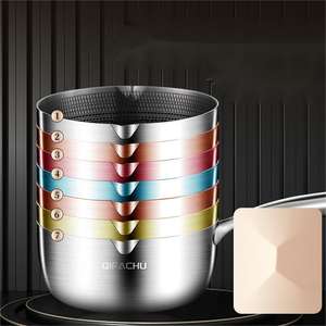 Ensemble de poêles à neige personnalisées en acier inoxydable 316, antiadhésives, de bonne qualité, pour nouilles au lait, batterie de cuisine - Product Image 2