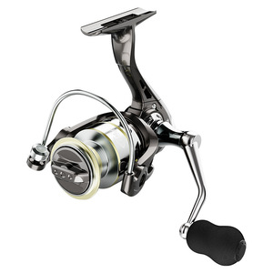 Carrete de Pesca Giratorio JQWHUISYL729 de Metal para Mano Derecha, Carrete para Pesca en Playa y Océano, Carrete para Señuelos Artificiales, Carrete de Lanzamiento Suave - Product Image 1
