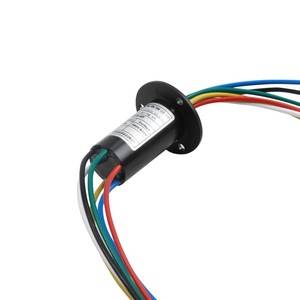 Mini anillos colectores de cápsula de corriente grande 6 cables * 30Amp para anillos colectores de turbina eólica - Product Image 4