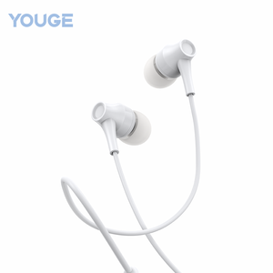 2025 Nieuwste Bedrade Oordopjes Met Microfoon HD Geluid Klittenvrije Platte Kabel voor Muziek Gaming Gesprekken Comfortabele Oordopjes Met Microfoon - Product Image 1