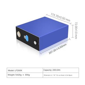 <span class=keywords><strong>Couvreur</strong></span> 3.2V 206ah 280ah cellule Lifepo Lf280k Lifepo4 Bms Lion batterie au lithium Li-ion 3.2v batterie Lifepo4 320ah - Product Image 5