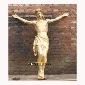 פסל דתי קתולי חיצוני פסל חיים בגודל כריסט jesus 14 תחנות של הצלב - Product Image 5