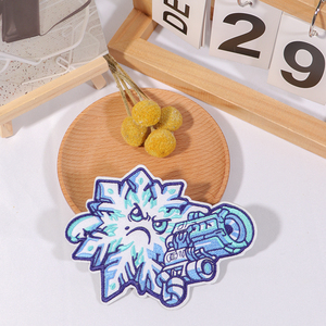 Parches Bordados Personalizados de Fabricante Mayorista, Etiquetas Termoadhesivas para Gorras y Regalos Promocionales, Insignias de Clubes de Fútbol - Product Image 3