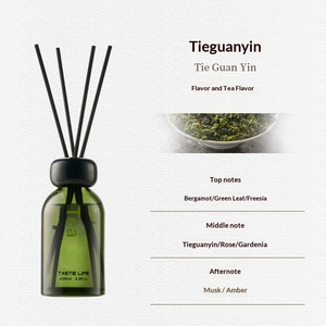 Fresh Tea Scent Reed Diffuser Essential Oil Gift Box Elegant Long Lasting Fragrance For Household Bedroom Decor - Product Image 4
