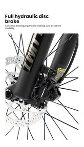 Bicicleta de Montaña de Aluminio de 12 Velocidades SUNSHINE, Cassette 11-50T, Cadena SUMC, Freno TEKTRO, Horquilla de Aire de Magnesio-Aluminio, Manubrio Recto - Product Image 5