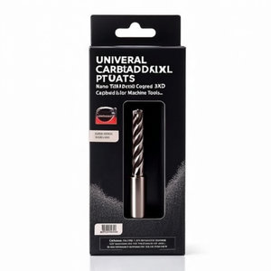 Foret universel en carbure, revêtement Nano TiAlN, forets en carbure 3xD - Product Image 2