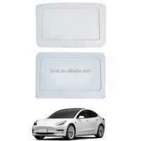 LURSK Store de voiture direct d'usine Tesla modèle 3 nouveau toit ouvrant push-pull accessoires d'intérieur modification de voiture