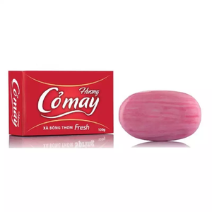 สบู่ก้อนแข็ง อายุการเก็บรักษา 36 เดือน ทำความสะอาดง่าย ล้างออกง่าย พิมพ์ลายซิลค์สกรีน กลิ่นเฟรช กลิ่นหญ้าหวาย-90 กรัม เหมาะสำหรับทุกสภาพผิว ใช้ได้ทุกวัน - Product Image 1