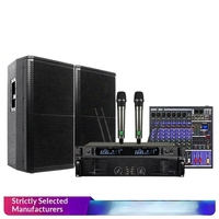 Système audio professionnel GODI pour extérieur, karaoké, conférences, bars, mariages, performances, configuration de haut-parleurs de scène simples ou doubles de 15 pouces