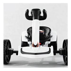 Coche de Juguete de Plástico de Alta Resistencia para Bebés con Música, Control Remoto, Alerón Grande, Blanco, Motor 380, Batería 12V4.5, ABS Duradero - Product Image 4