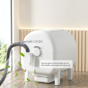 Litière Intelligente pour <span class=keywords><strong>Chat</strong></span> en Gros |   Nettoyage automatique avec contrôle par application |   Grande capacité de 10 L pour les foyers multi-chats - Product Image 3