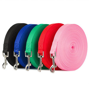 Guinzaglio personalizzato per cani da addestramento per animali domestici guinzaglio lungo 2cm 6ft 15ft 20ft 30ft 50ft <span class=keywords><strong>100ft</strong></span> Extra lungo guinzaglio per cani in stile tradizionale - Product Image 1